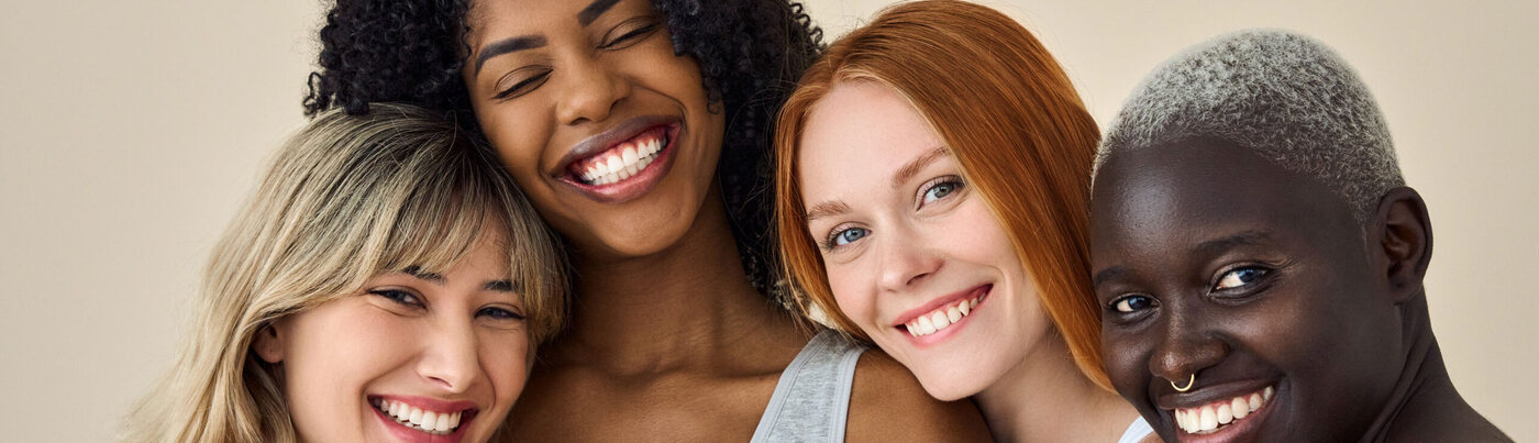 Women of every age and skin tone