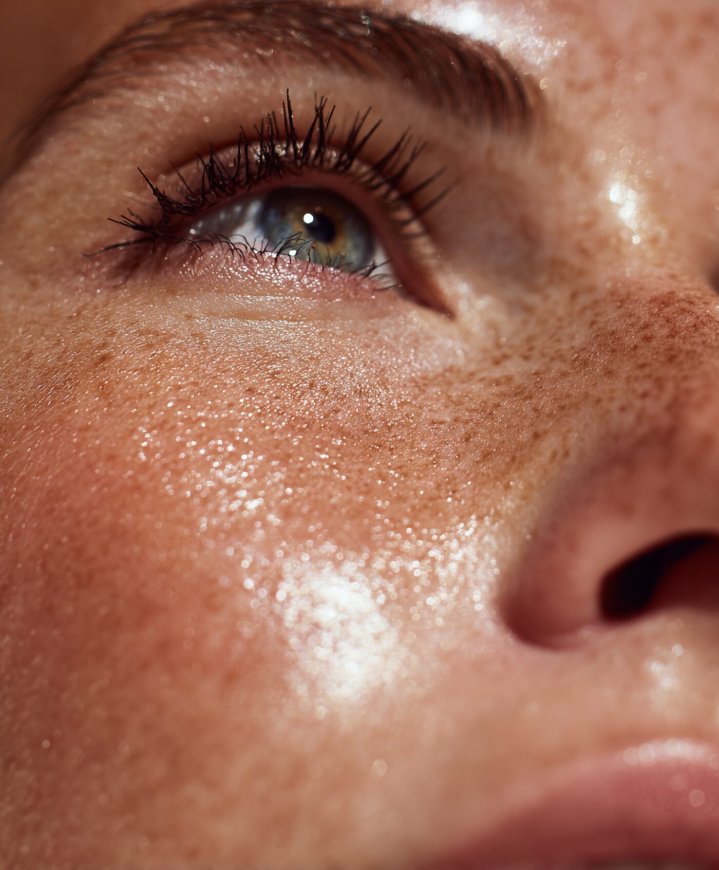 A close study of healthy, radiant skin